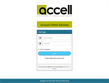 Tablet Screenshot of myaccount.accellpm.com